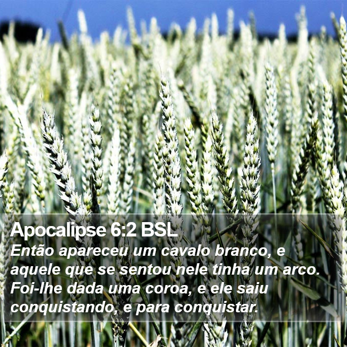 Apocalipse 6:2 BSL Bible Study