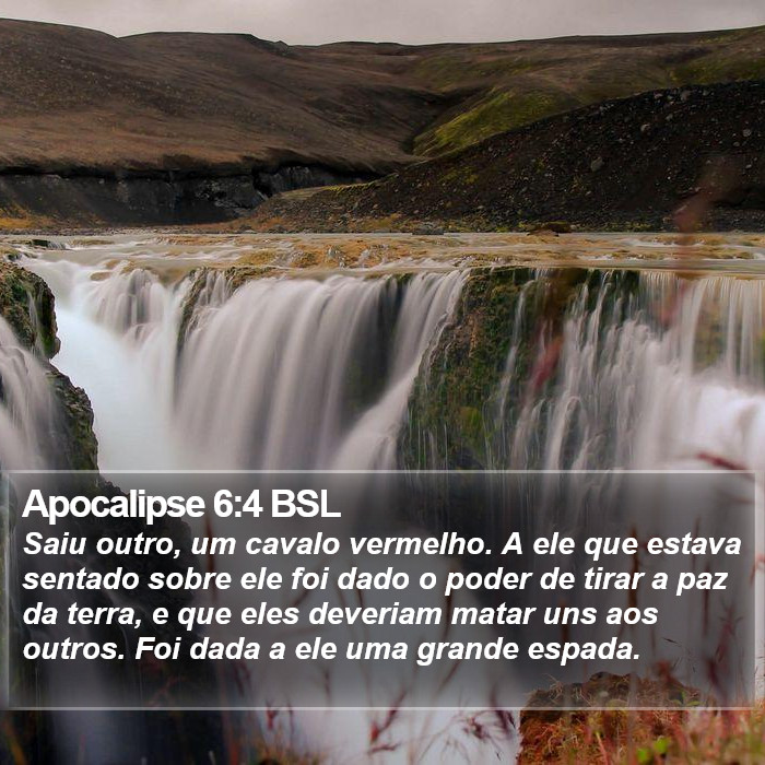 Apocalipse 6:4 BSL Bible Study