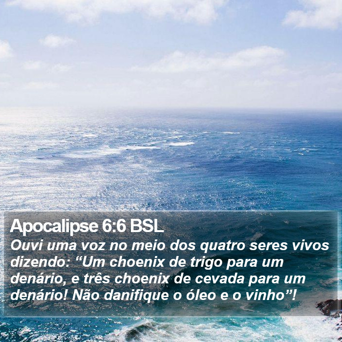 Apocalipse 6:6 BSL Bible Study