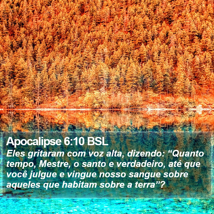 Apocalipse 6:10 BSL Bible Study