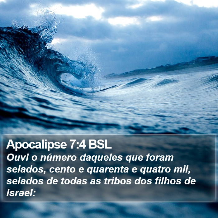 Apocalipse 7:4 BSL Bible Study