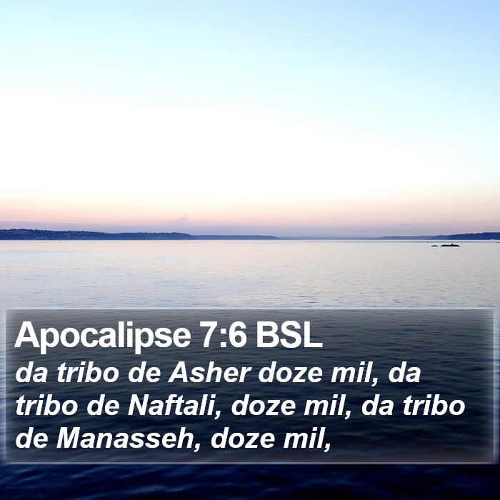 Apocalipse 7:6 BSL Bible Study