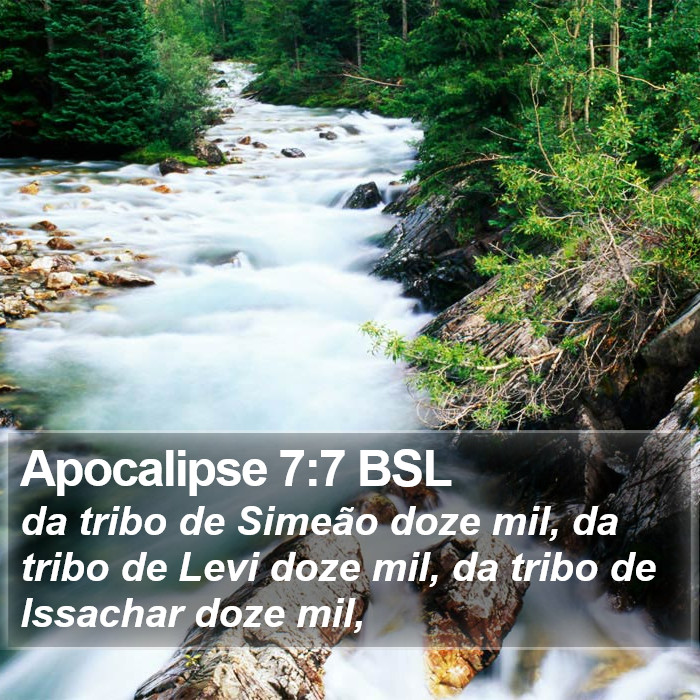 Apocalipse 7:7 BSL Bible Study