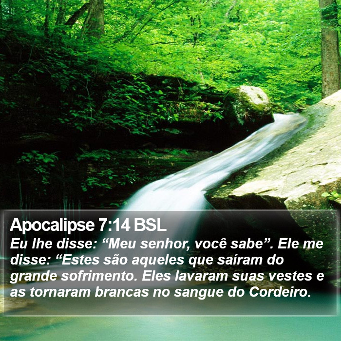 Apocalipse 7:14 BSL Bible Study