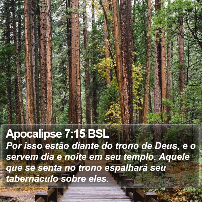 Apocalipse 7:15 BSL Bible Study