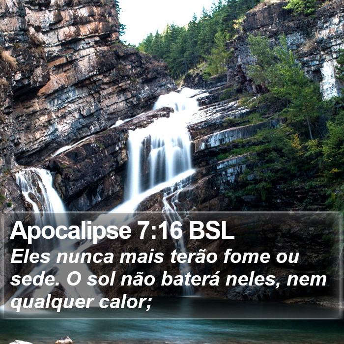 Apocalipse 7:16 BSL Bible Study