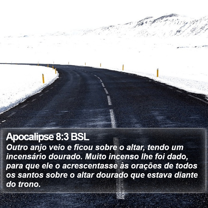 Apocalipse 8:3 BSL Bible Study