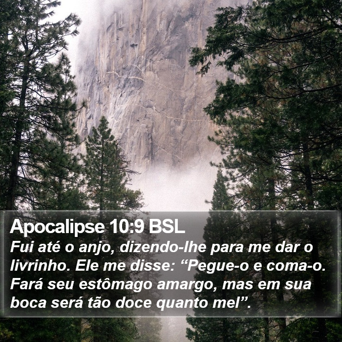 Apocalipse 10:9 BSL Bible Study