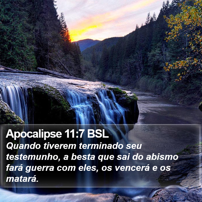 Apocalipse 11:7 BSL Bible Study