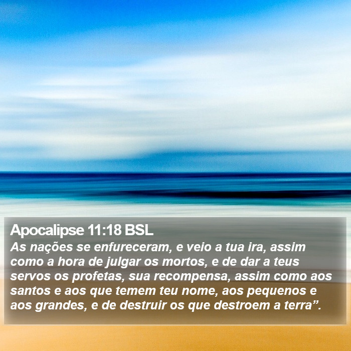 Apocalipse 11:18 BSL Bible Study
