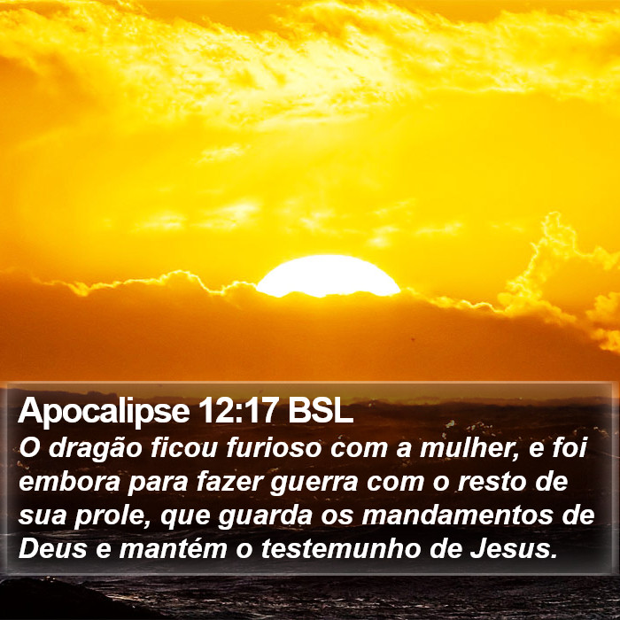 Apocalipse 12:17 BSL Bible Study