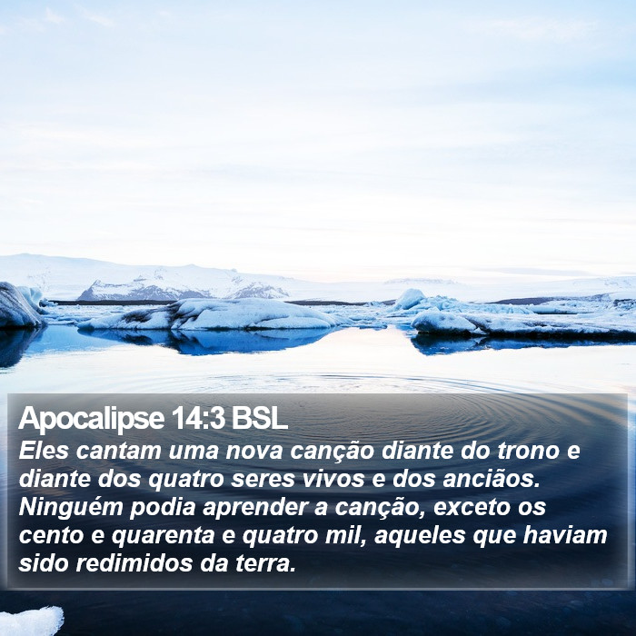 Apocalipse 14:3 BSL Bible Study