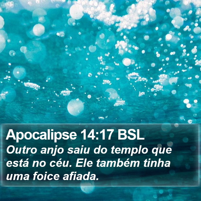 Apocalipse 14:17 BSL Bible Study