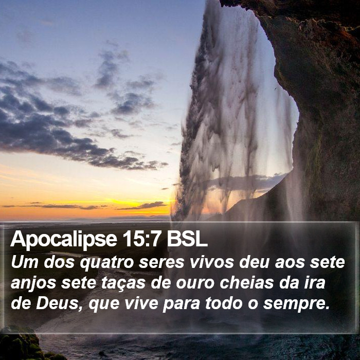 Apocalipse 15:7 BSL Bible Study