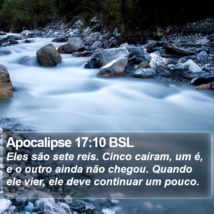 Apocalipse 17:10 BSL Bible Study