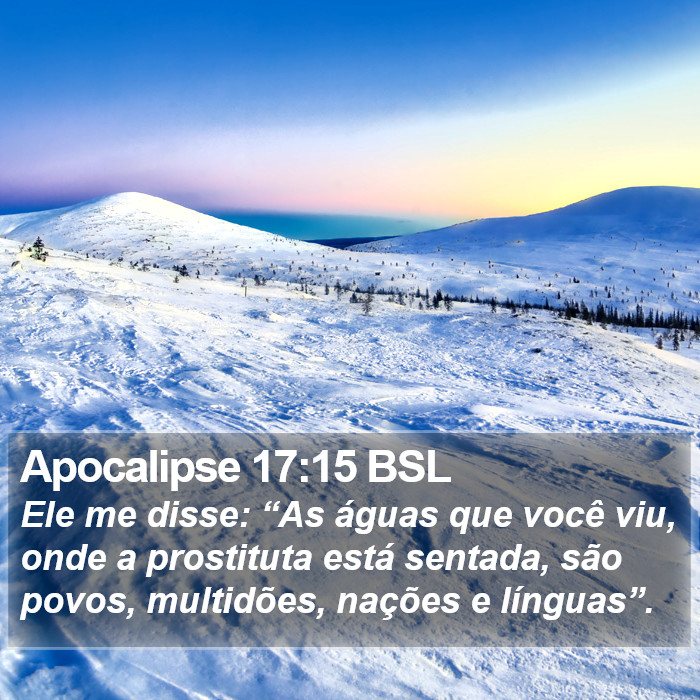 Apocalipse 17:15 BSL Bible Study