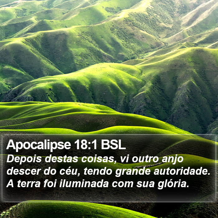 Apocalipse 18:1 BSL Bible Study