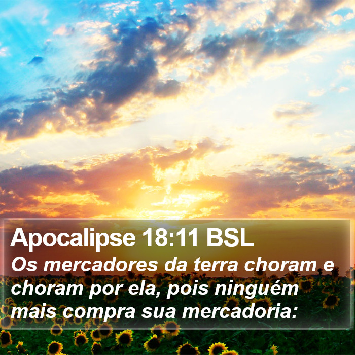 Apocalipse 18:11 BSL Bible Study