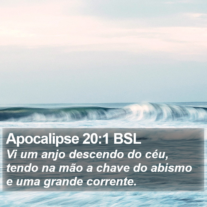 Apocalipse 20:1 BSL Bible Study