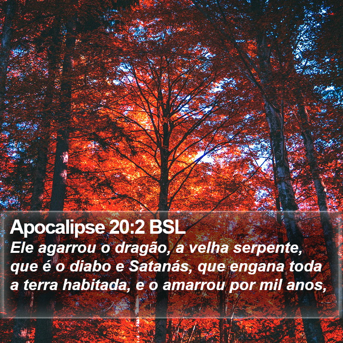 Apocalipse 20:2 BSL Bible Study