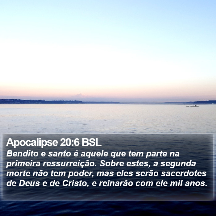 Apocalipse 20:6 BSL Bible Study