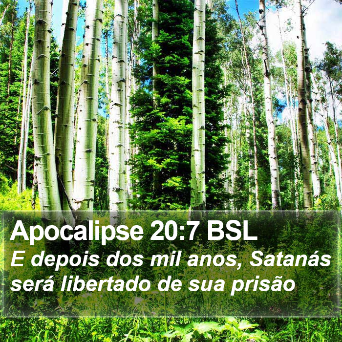 Apocalipse 20:7 BSL Bible Study