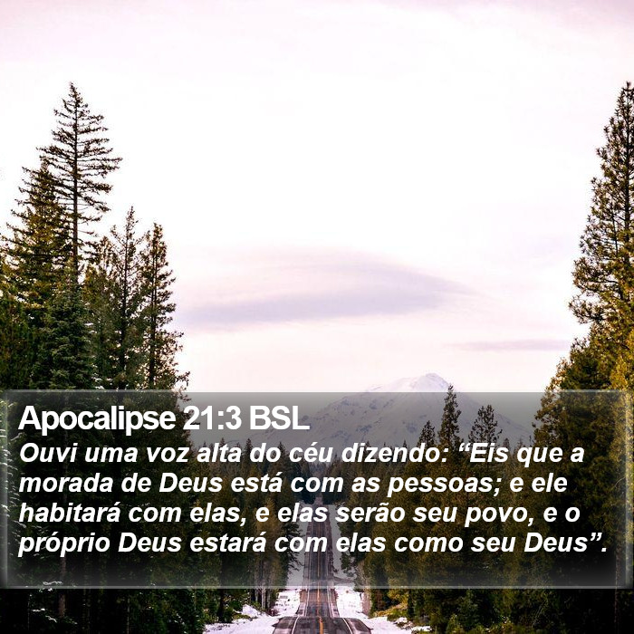 Apocalipse 21:3 BSL Bible Study