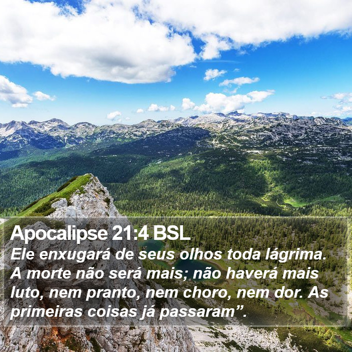 Apocalipse 21:4 BSL Bible Study