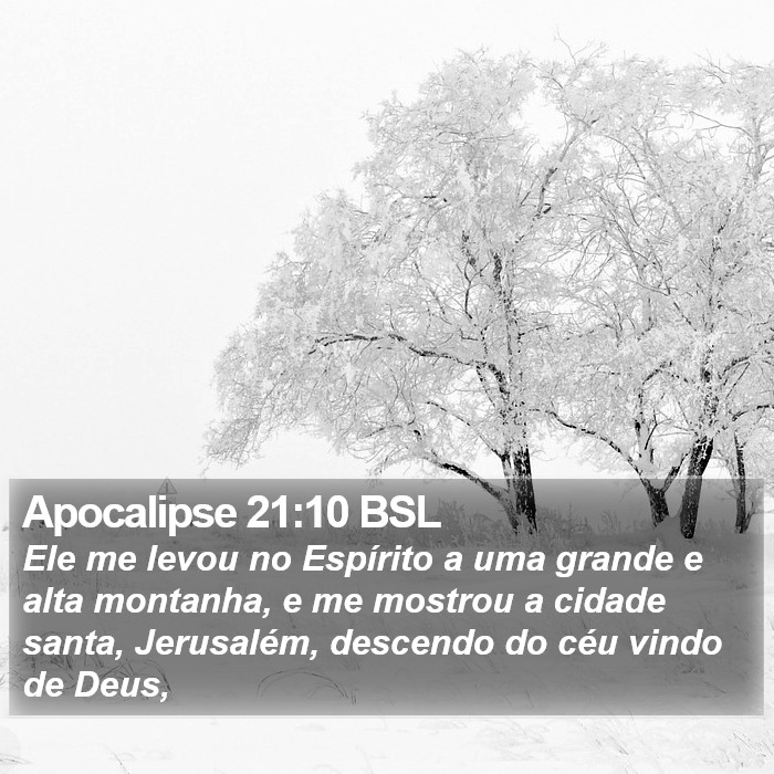 Apocalipse 21:10 BSL Bible Study