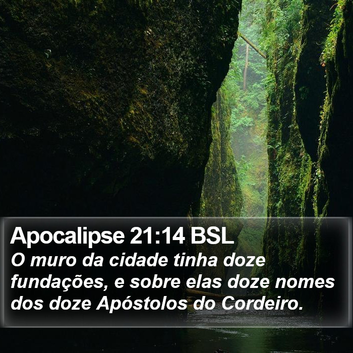 Apocalipse 21:14 BSL Bible Study