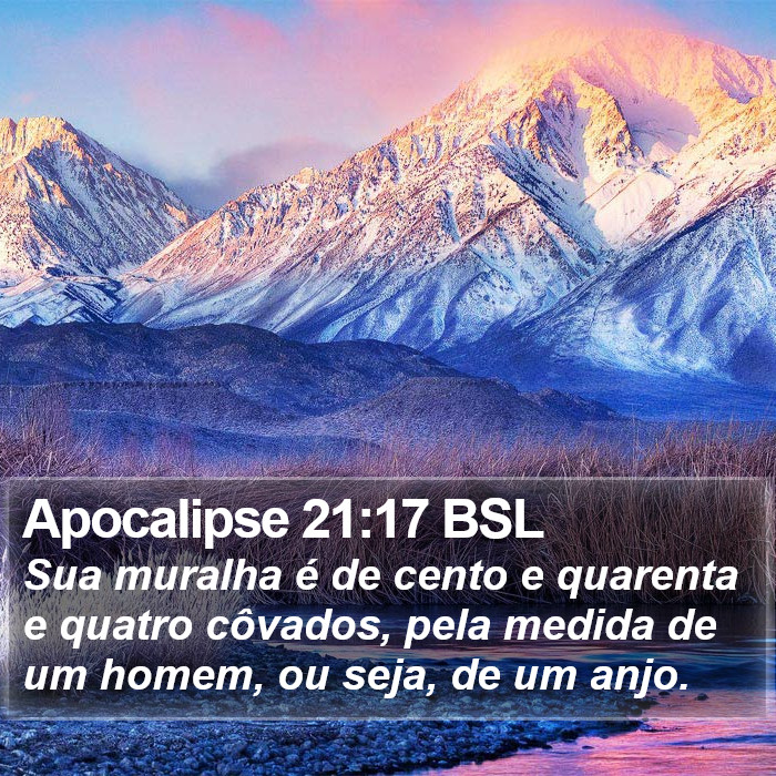 Apocalipse 21:17 BSL Bible Study