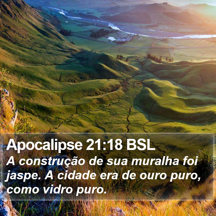 Apocalipse 21:18 BSL Bible Study