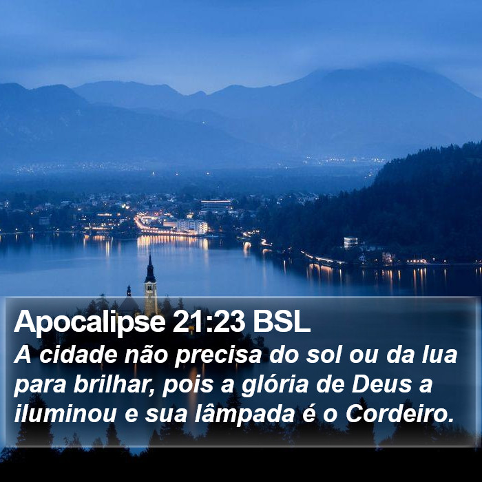 Apocalipse 21:23 BSL Bible Study