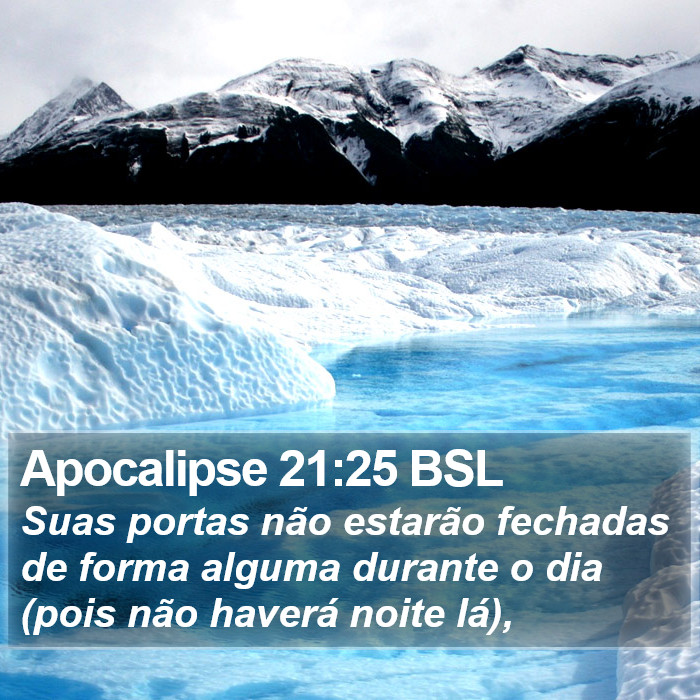 Apocalipse 21:25 BSL Bible Study
