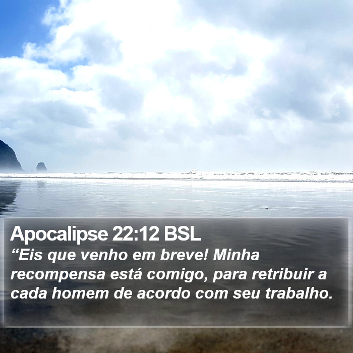 Apocalipse 22:12 BSL Bible Study