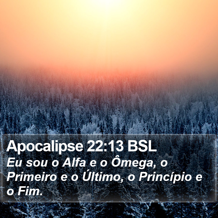 Apocalipse 22:13 BSL Bible Study