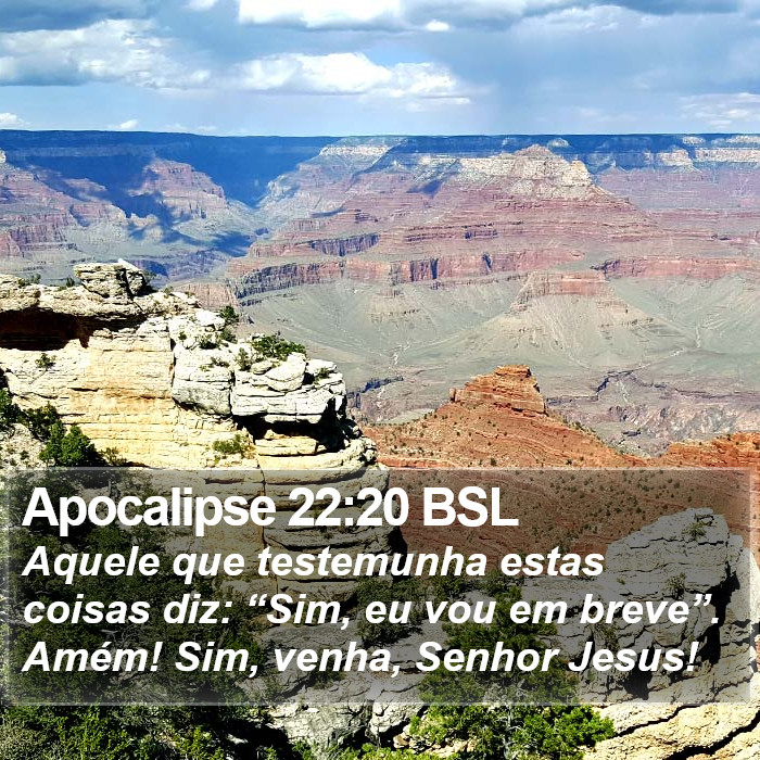 Apocalipse 22:20 BSL Bible Study